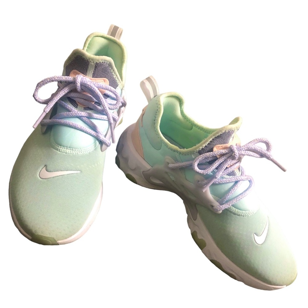 Nike Presto React CJ4982-317 Running Shoes Sneakers Women's Size 9.5 Teal Green